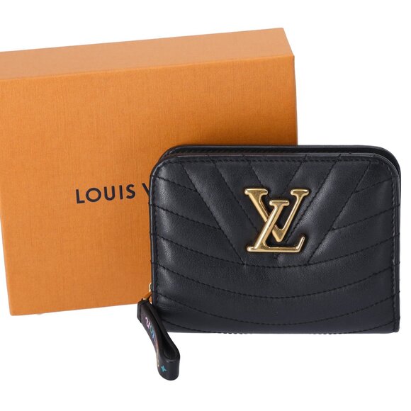 Louis Vuitton New Wave Gypto Compact Bifold Wallet M63789 Black - Picture 1 of 6